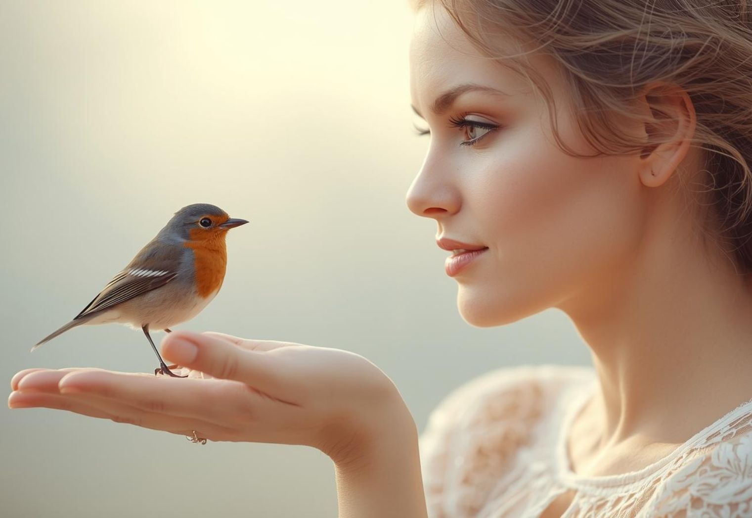 Vogels als spiritueel teken